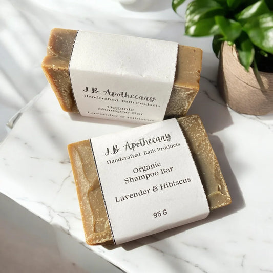 Organic Shampoo Bar - Lavender & Hibiscus